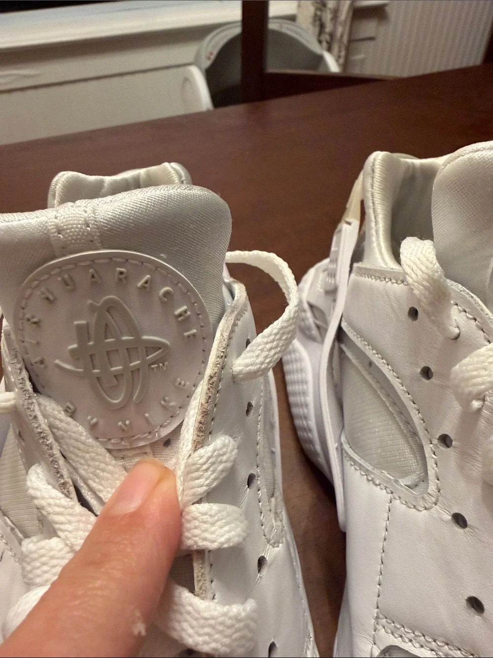 Nike Air Huarache Pure Platinum Woman’s SZ 10 DH4439-102 - Picture 3 of 11